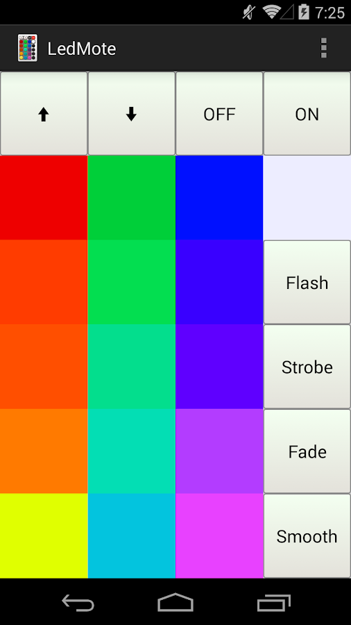 LedMote LED remote control Android Apps on Google Play