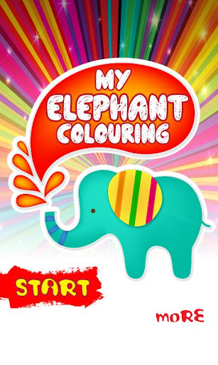 My Elephant Coloring