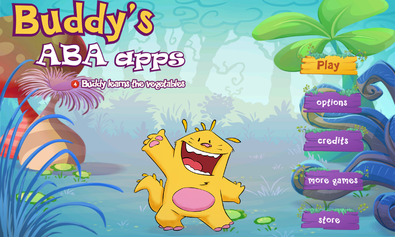 Buddy learns the vegetables Screen 1