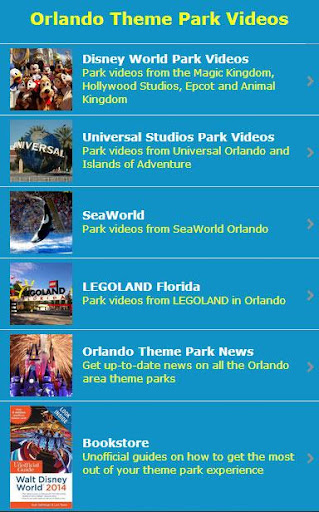 Orlando Theme Park Ride Videos