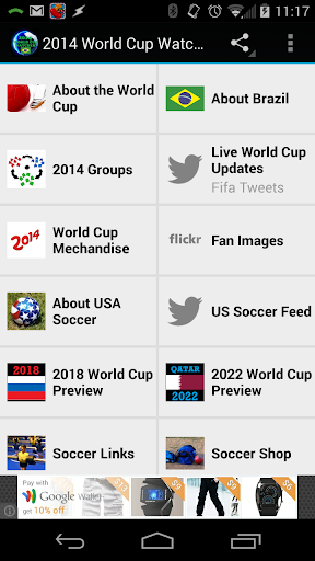 2014 World Cup Watcher