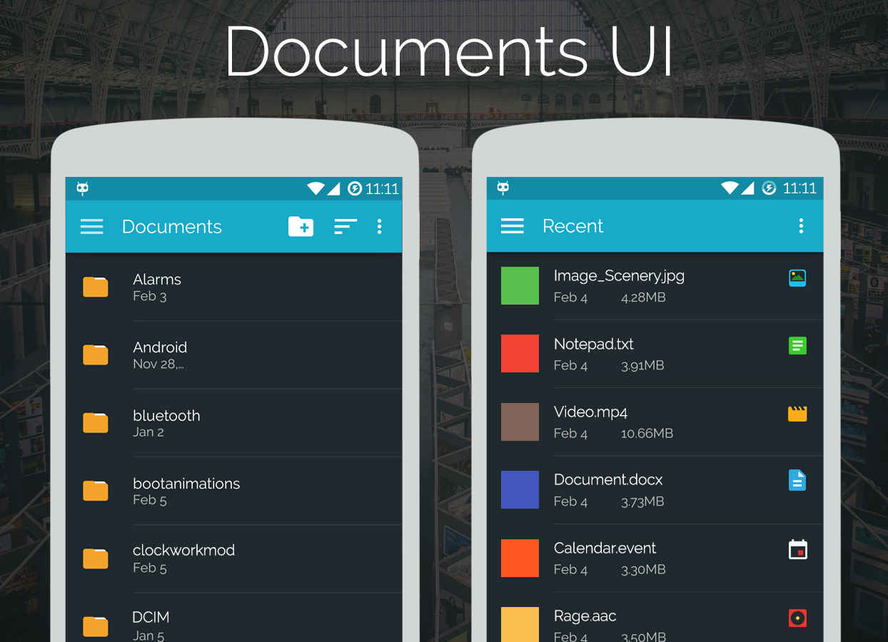 Forto - CM12 Theme - screenshot