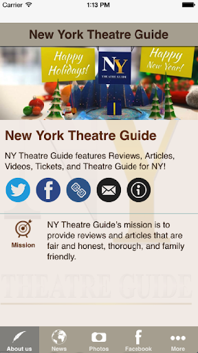 【免費娛樂App】NY Theatre Guide-APP點子