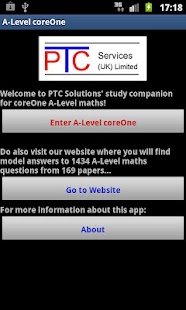 Free PTC A-Level coreOne APK