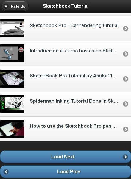 Sketchbook Tutorial Free Screen 2