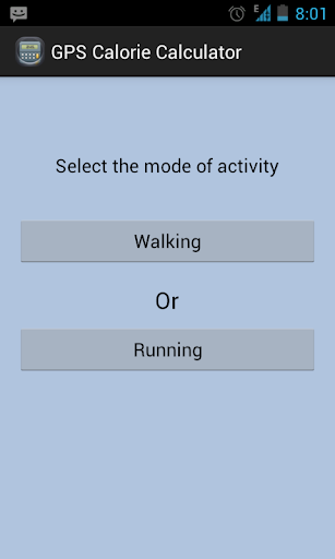 GPS Calorie-Calculator