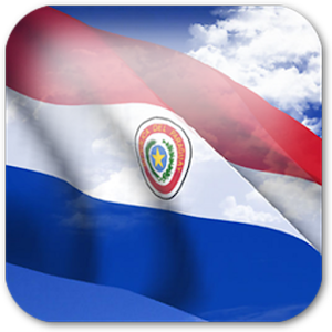 3D Paraguay Flag