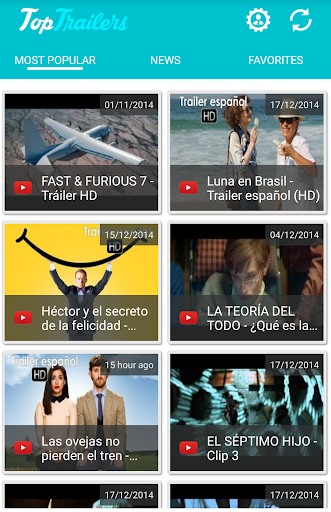 Top Trailers: movies cinema