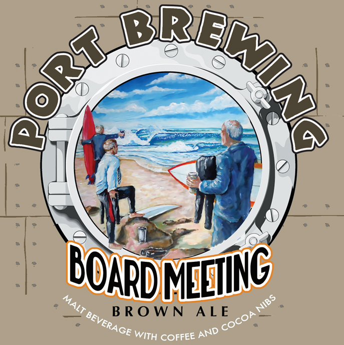 Logo of Port Board Meeting Brown Ale