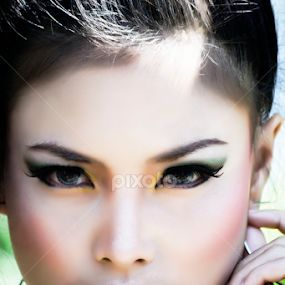 Fearless Eye by Christian Lukman - People Portraits of Women