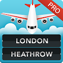Heathrow Flight Info Pro mobile app icon