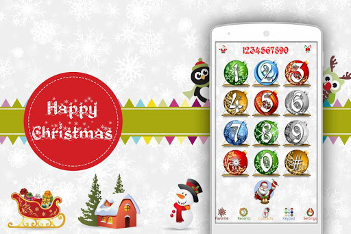 Christmas Caller Screen Dialer