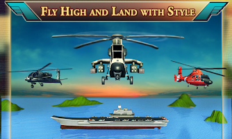 Helicopter Landing 3D APK Gambar Screenshot #1