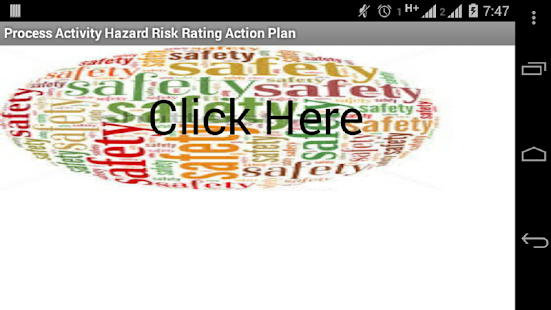 Hazard Risk Rating Action Plan Screenshots 3
