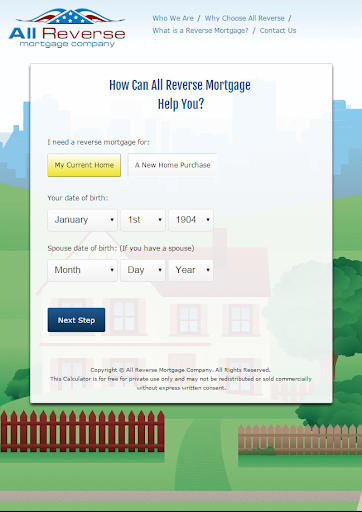 Reverse Mortgage Calculator