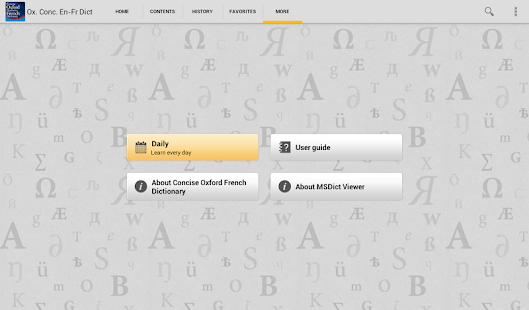 Concise Oxford French Dict Screenshots 11