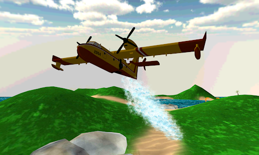 Airplane Firefighter 3D