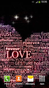I Love You Live Wallpaper Screen 2