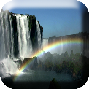 Waterfall & Rainbow Wallpaper  Icon