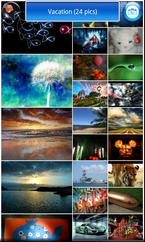 Fish Bowl Photo Gallery Android