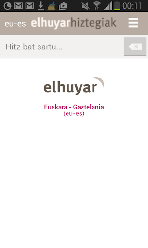 Elhuyar Hiztegiak offline