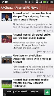 AFC Buzz - Arsenal FC News Screenshots 1