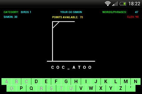 Hangman Screen 2