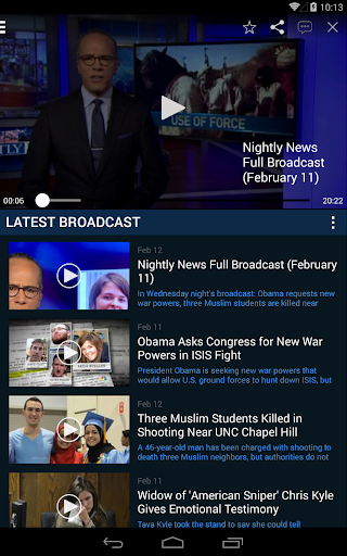 【免費新聞App】NBC Nightly News-APP點子