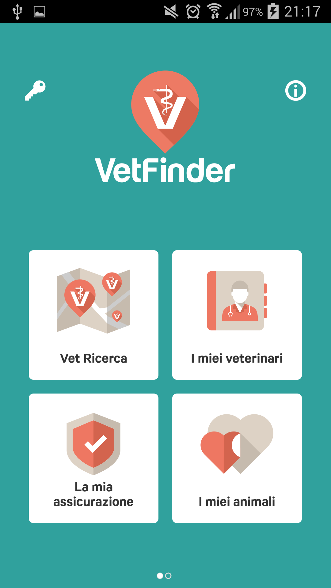 Android application AnyPetz by VetFinder24 screenshort