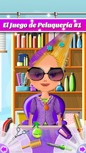 Captura de pantalla de la aplicacion Android Hair Salon Makeover