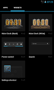 【免費個人化App】Dark Nixie Clock (Widget)-APP點子