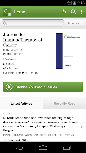 J ImmunoTherapy of Cancer