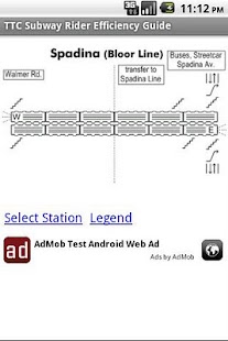 TTC Subway Efficiency Guide Screenshots 0