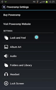 Poweramp Flower Skin - screenshot thumbnail