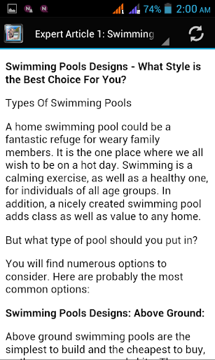 【免費生活App】Swimming Pool Designs Tips-APP點子