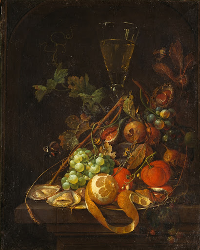 Still Life Painting with Fruits