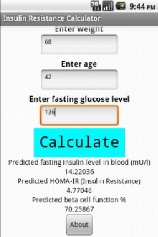 Insulin Resistance Predictor Screen 2