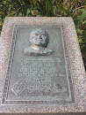 Memorial Plaque At Logan Square Fountain 