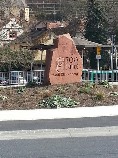 Feststein 700 Jahre Stadt Klingenberg