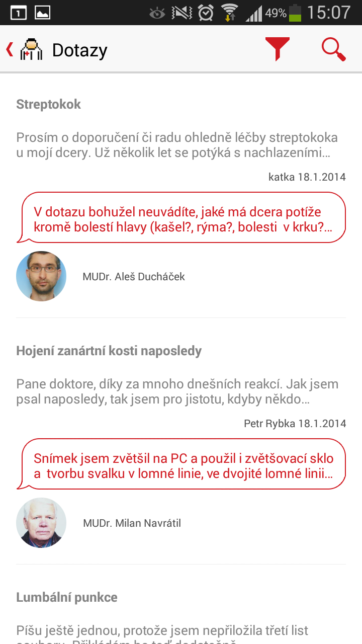 uLékaře.cz Screen 3