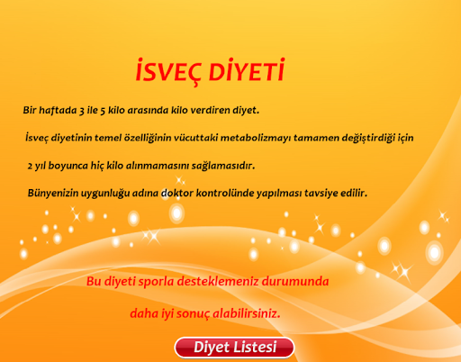 İsveç diyeti