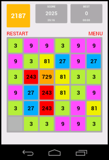 【免費解謎App】2187, the hard 2048 game-APP點子