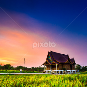Rumah Adat Melayu by Pandu Hari Santoso - Landscapes Sunsets & Sunrises