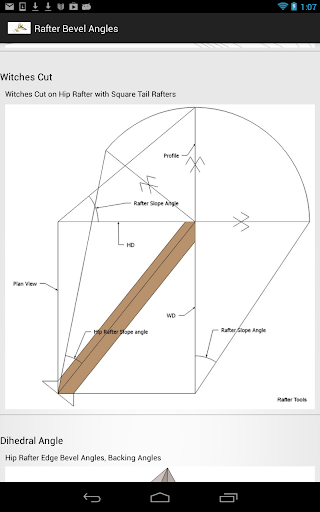 【免費生產應用App】Rafter Bevel Angles-APP點子