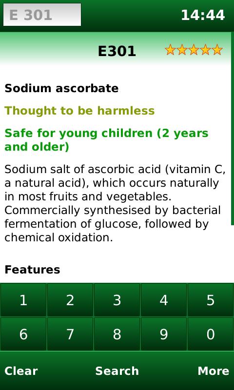 E-Codes: Food Additives Screen 3