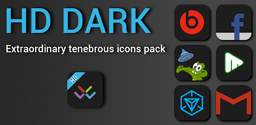 Изображения HD Dark Free - Icon Pack на ПК с Windows