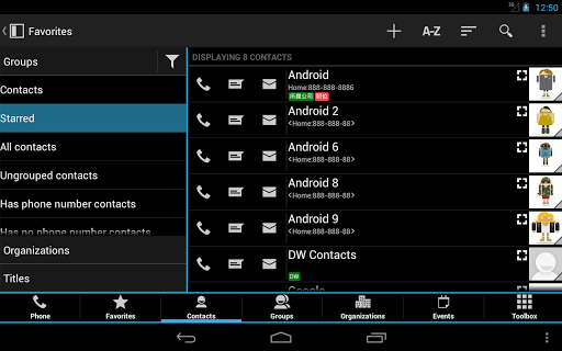 DW Contacts & Phone & Dialer