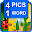 4 pics 1 word : picture quiz Download on Windows