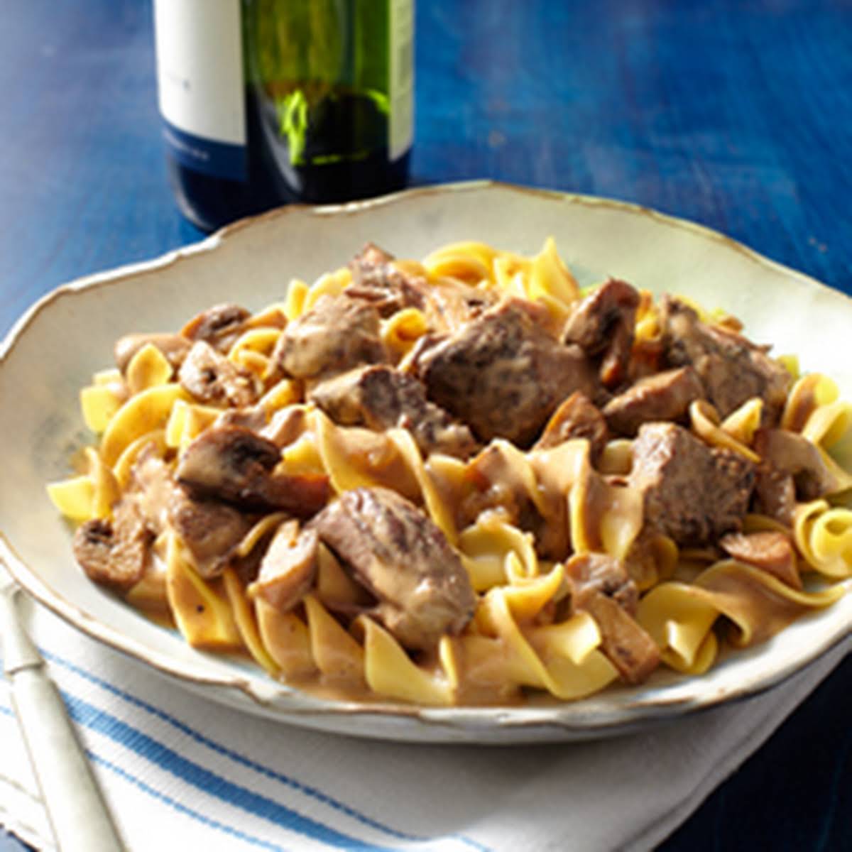 Recipe Easy Slow Cooker Venison Stroganoff Dandk Organizer