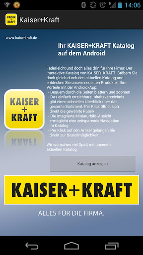 Kaiser+Kraft Katalog